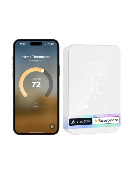 Smart Thermostat for Electric Baseboard Heater — Smart Thermostat, meross