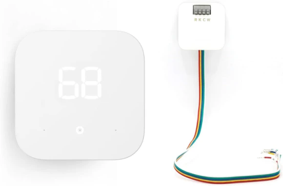 Smart Thermostat with C-Wire Adapter — Smart Thermostat, Amazon