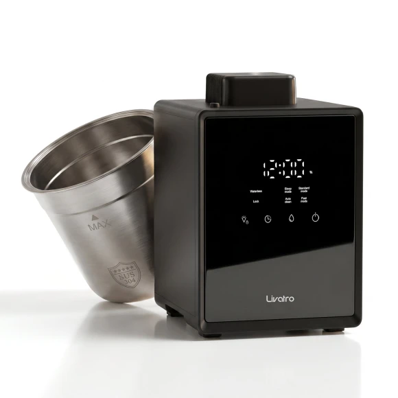 Warm Mist Humidifier with Easy Clean and Auto-Off — Humidifier, Livatro