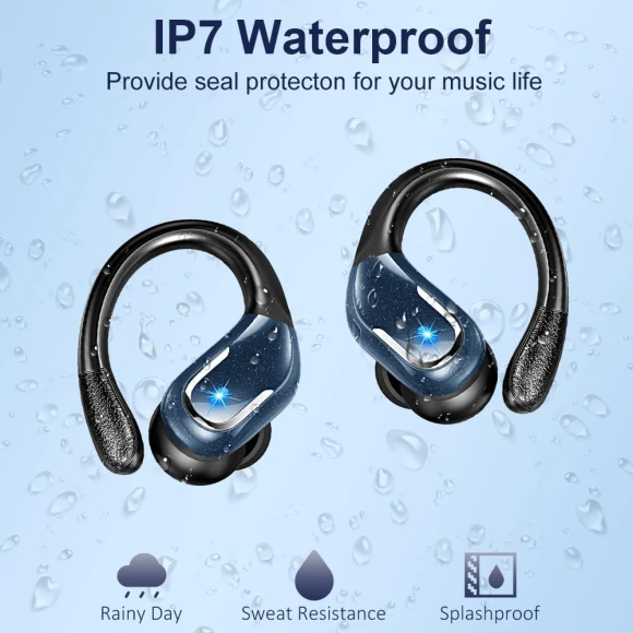 Wireless Earbuds Sport, Rulefiss