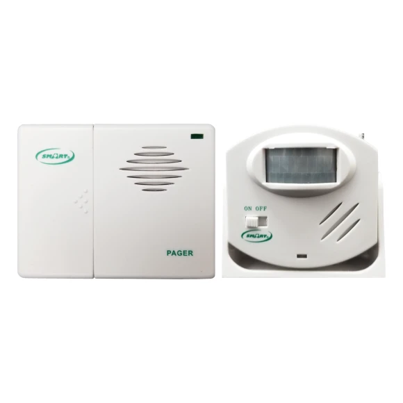 Wireless Motion Sensor Alarm System with Pager, Smart Caregiver Corporation