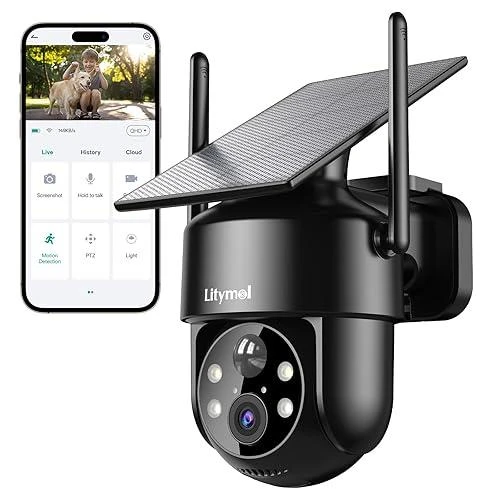 Wireless Outdoor Security Camera — Security Camera, LITYMOL