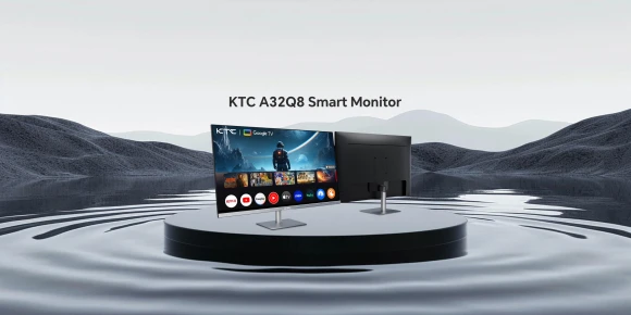 32 Inch 4K Smart Monitor with Google TV System, KTC