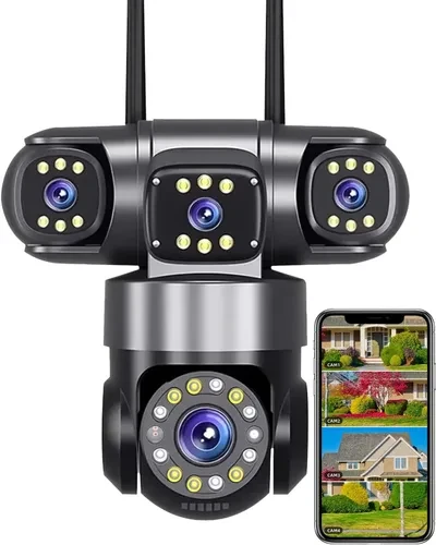 4-Lens Security Camera System — Security Camera, GUDFIDELIO