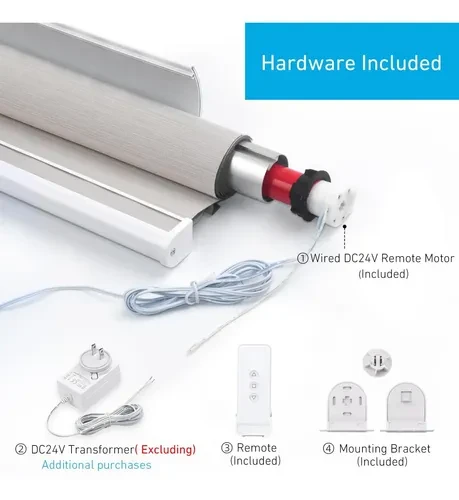 Electric Roller Blinds/Shades Motor Kit, Rollerhouse