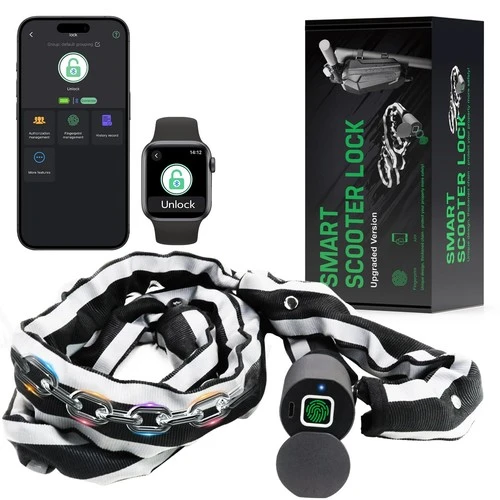 Electric Smart Bike Chain Lock, eLinkSmart
