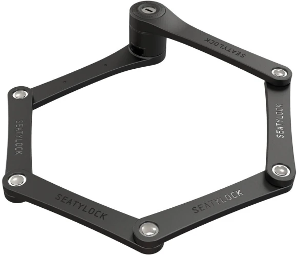 FoldyLock Compact Folding Bike Lock, Seatylock
