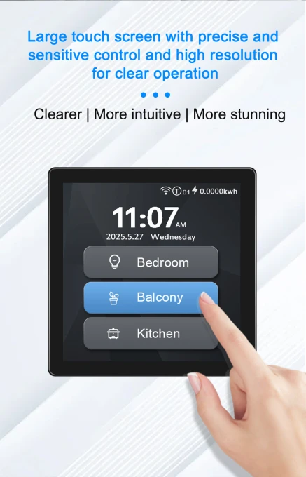 Large LCD Smart Light Switch — Smart Switch, LANBON
