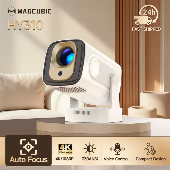 Mini Smart Projector with Auto Focus and 1080P Resolution — Smart Projector, Magcubic