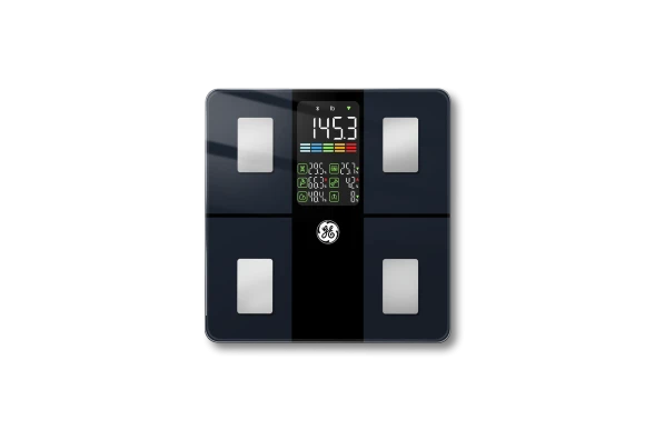 Smart Bathroom Scale with Body Composition Analysis — Smart Scale, GE