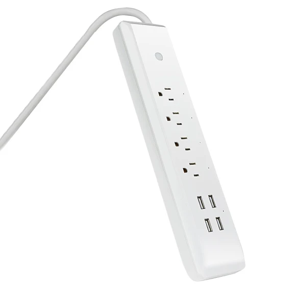 Smart Power Strip with Voice Control and App Scheduling — Smart Plug, Feit Electric