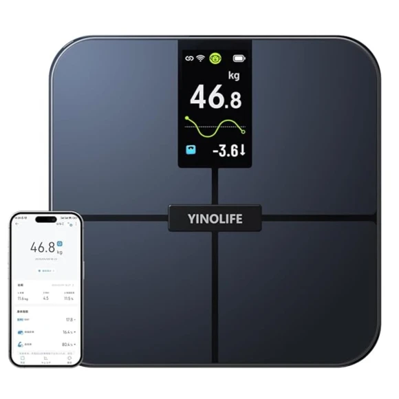 Smart Scale for Body Weight with Color Display — Smart Scale, YINOLIFE