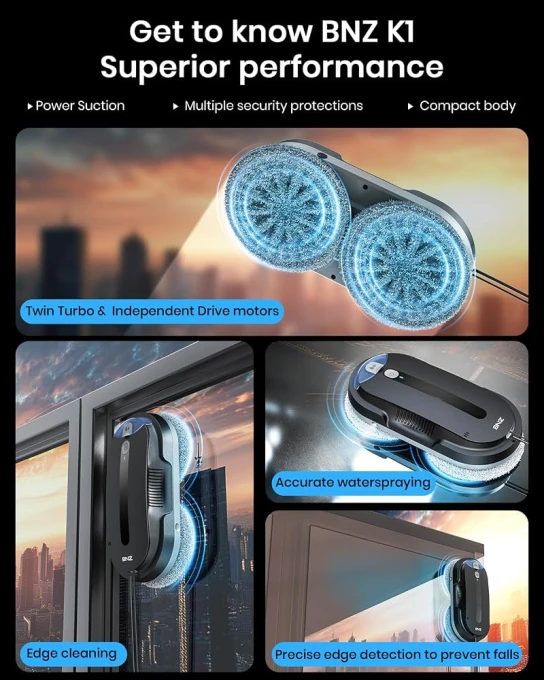 Smart Window Cleaning Robot — Window Cleaning Robot, BNZ