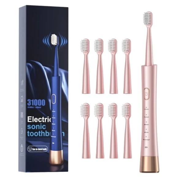 Sonic Electric Toothbrush for Adults — Electric Toothbrush, AJELU