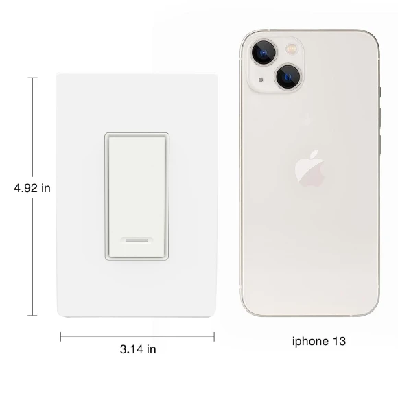 WiFi Smart in-Wall Light Switch — Smart Switch, BN-LINK