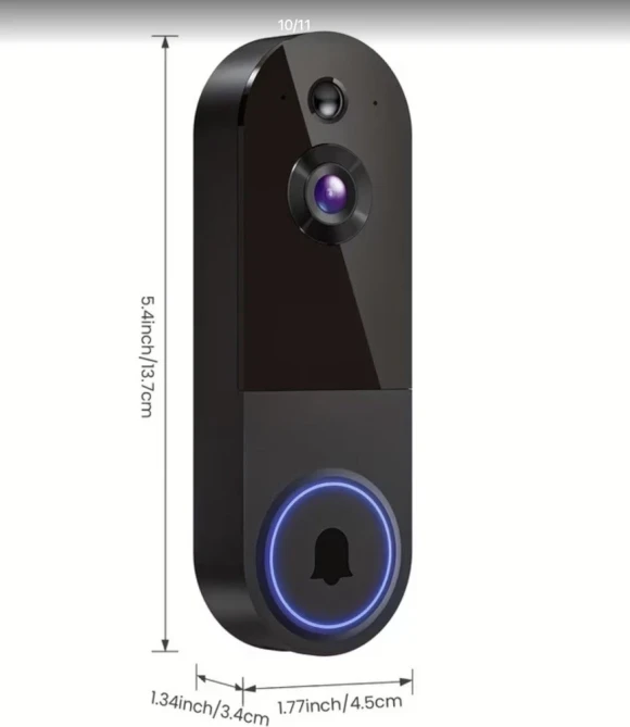 WiFi Video Doorbell Camera with Human Detection — Video Doorbell, NariOrbi
