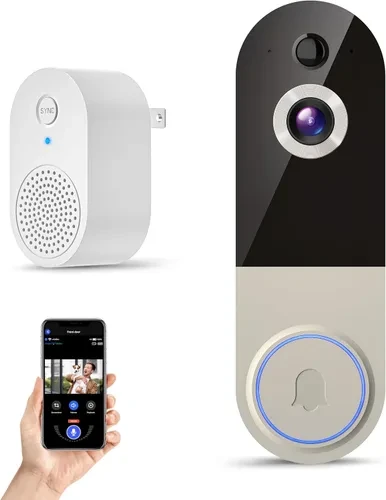 Wireless Doorbell Camera — Video Doorbell, MeshSear