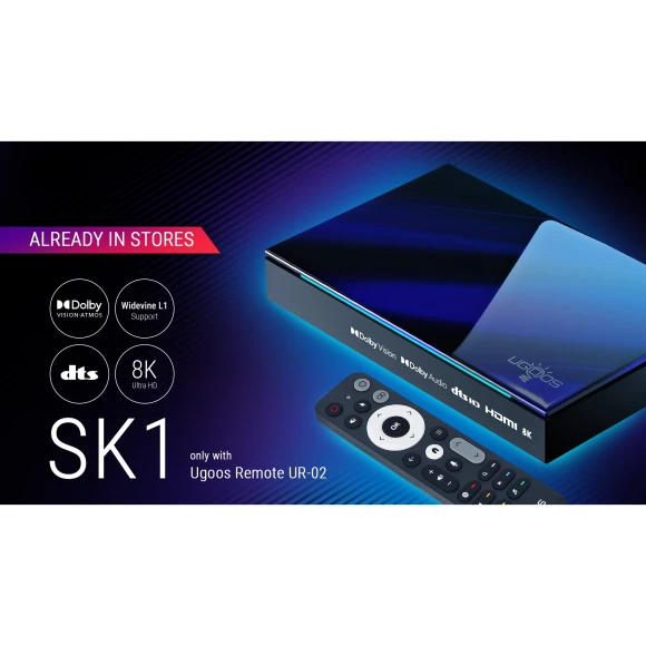8K UHD TV Box — Smart TV, Ugoos