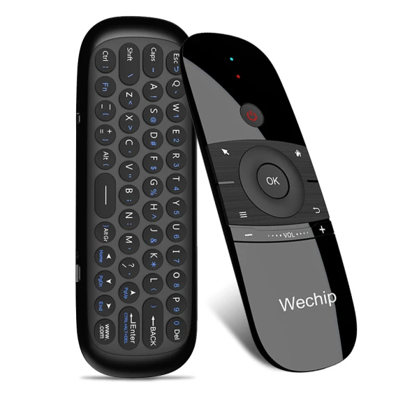 Air Mouse Remote Control with Keyboard — Bluetooth Keyboard, WeChip