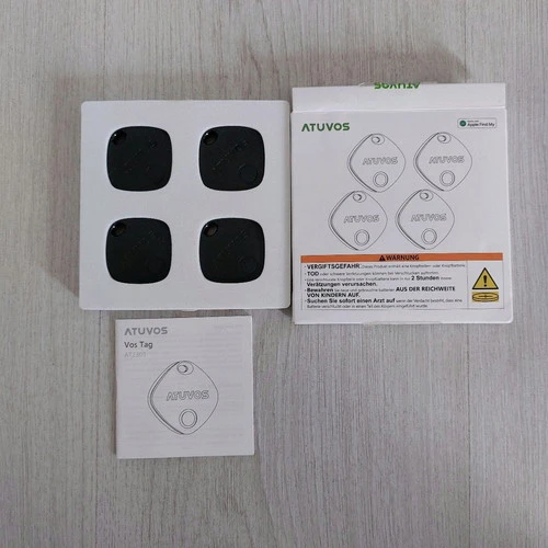 Air Tracker Tags 4 Pack — Dog GPS Tracker, ATUVOS