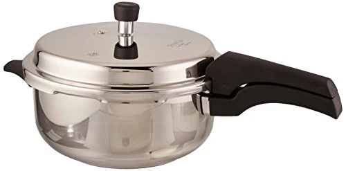 Alpha Deluxe Induction Base Stainless Steel Deep Pressure Pan — Multicooker, Prestige