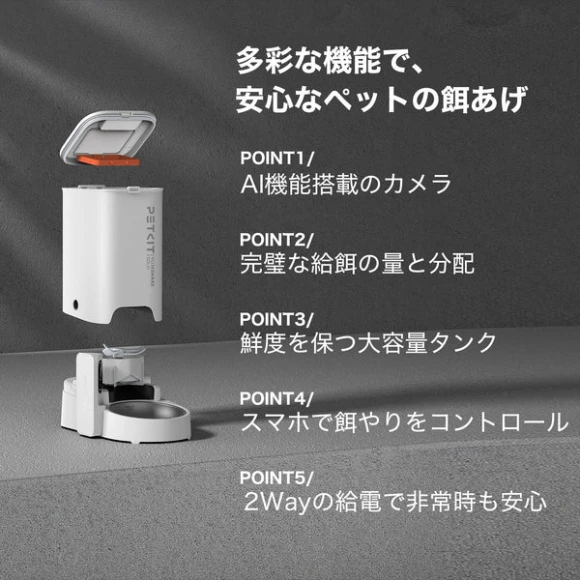 Automatic Cat Feeder with Camera — Automatic Pet Feeder, PETKIT