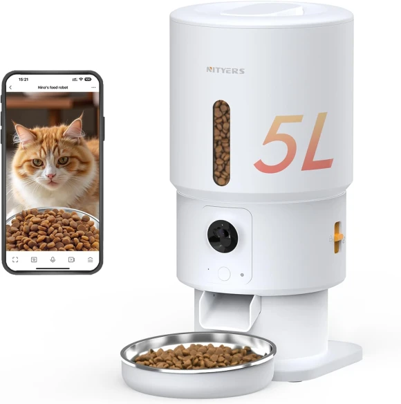 Automatic Pet Feeder with Camera — Automatic Pet Feeder, Nityers
