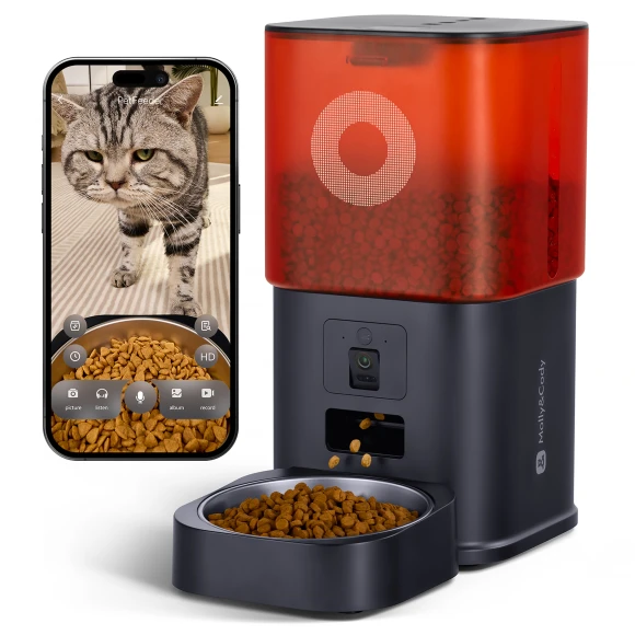 Automatic Pet Feeder with Camera — Automatic Pet Feeder, MOLLY&CODY
