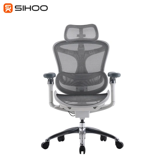 Ergonomic Office Chair with Ultra Soft 3D Armrests and Dynamic Lumbar Support — Smart Chairs, SIHOO