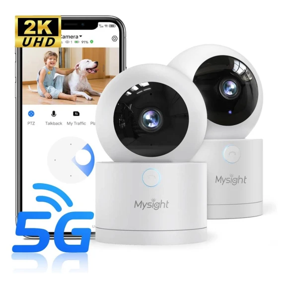 Indoor Security Camera with 2-Way Talk and Motion Detection, Mysight