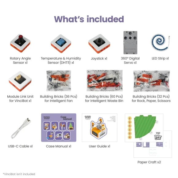 Inventor Kit for Coding Robot — Coding Robot, MatataStudio