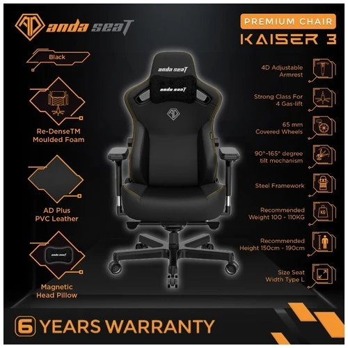 Large Gaming Chair — Smart Chairs, Anda Seat