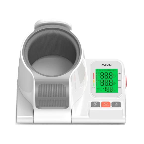 One-Touch Barrel-Type Upper Arm Blood Pressure Monitor — Blood Pressure Monitor, CAVN