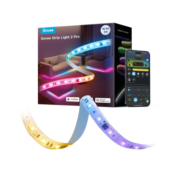 RGBWWIC Strip Light 2 Pro with Matter — LED Strip Lights, Govee