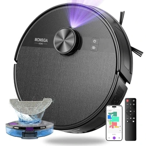 Robot Vacuum and Mop Combo — Robot Vacuum, MONSGA