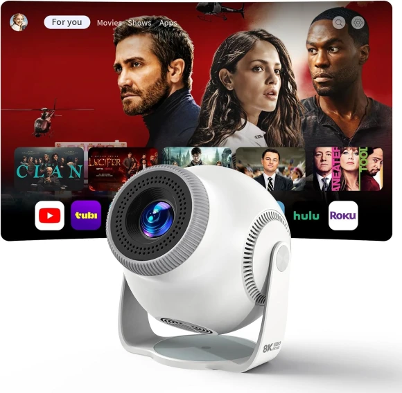 Smart Mini Projector with 4K Support — Smart Projector, Trunera