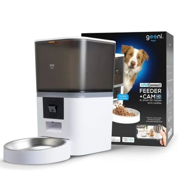 Smart Pet Feeder with Camera — Automatic Pet Feeder, Geeni