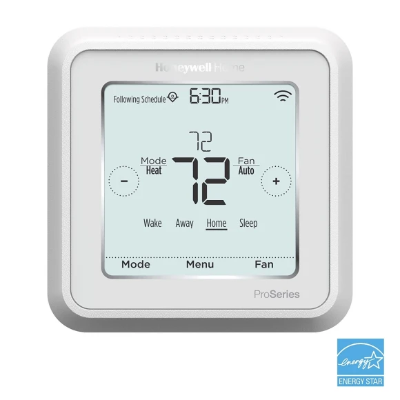 Smart Thermostat programmable with up to 3 Heat/2 Cool Heat Pump or 2 Heat/2 Cool Conventional — Smart Thermostat, Honeywell