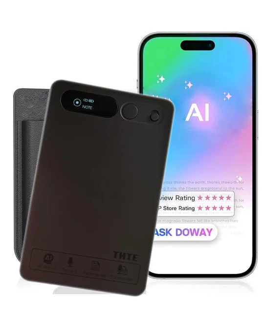 Voice Recorder with AI Transcription and Summarization, THTE