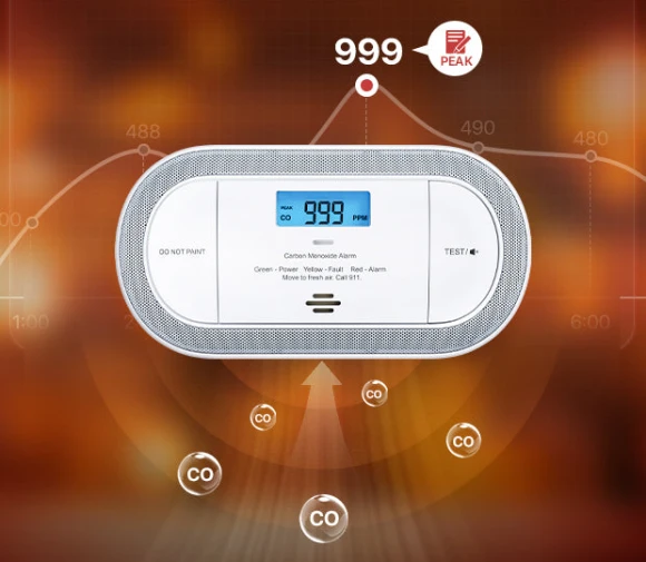 Wi-Fi Plug-in Carbon Monoxide Detector with AAA Battery Backup, X-Sense