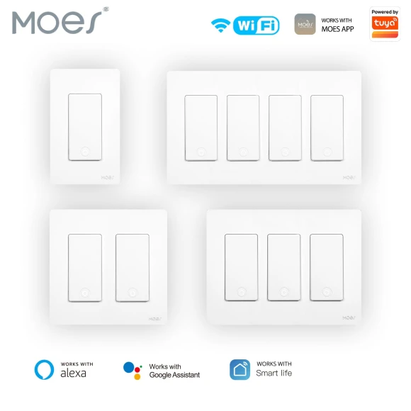 WiFi Smart Light Switch — Smart Switch, MoesGo