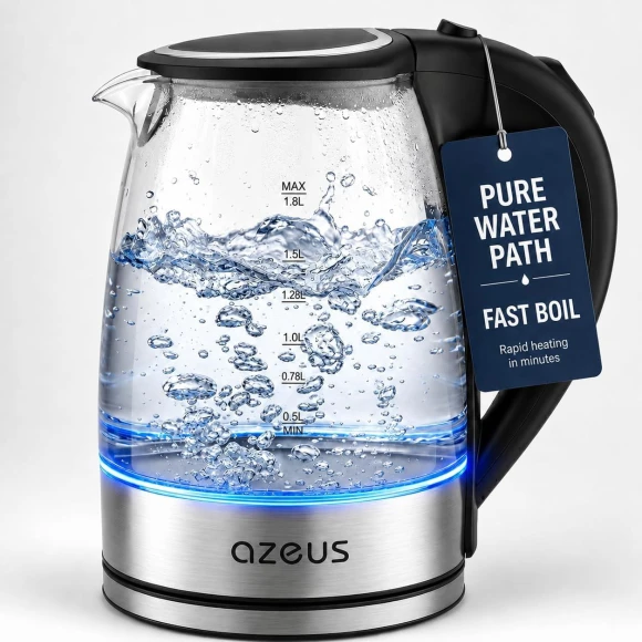 1.8L Electric Kettle — Electric Kettle, AZEUS
