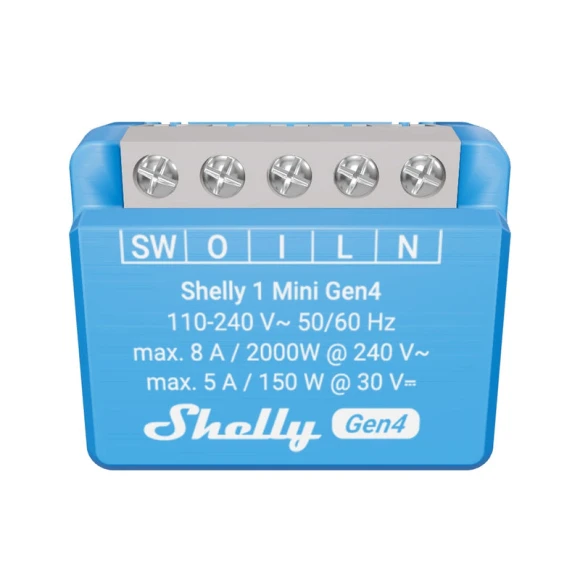 1 Mini Gen4 Smart Relay Switch — Smart Switch, Shelly