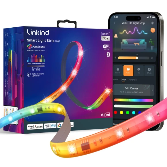 10ft Smart LED Strip Lights — LED Strip Lights, Linkind
