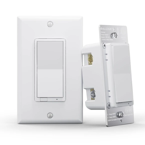 3-Way Smart WiFi Dimmer Light Switch — Smart Switch, EVA LOGIK