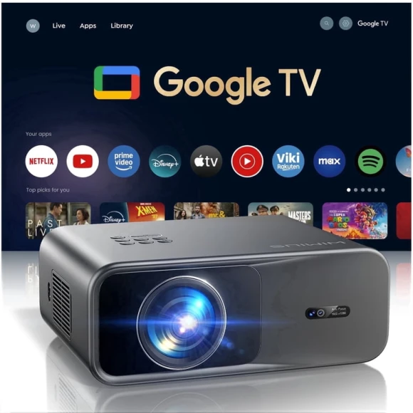 4K Portable Smart Projector with WiFi and Bluetooth — Smart Projector, WiMiUS