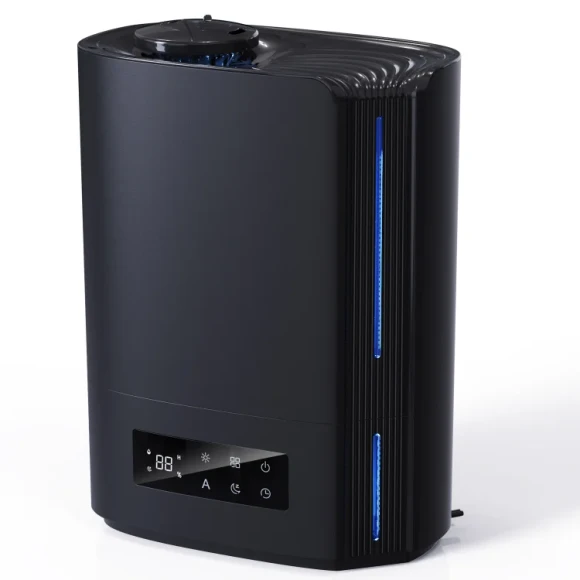 5L Large Room Humidifier with Essential Oil Tray and Mood Light — Humidifier, BREEZOME