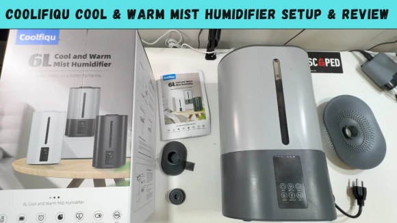 6L Top Fill Humidifier with Warm and Cool Mist — Humidifier, Coolfiqu