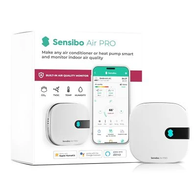 Air Conditioner Smart Controller & Air Quality Sensor — Smart Thermostat, Sensibo