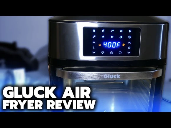 Air Fryer Oven Large 20 QT, 10-in-1 Toaster Oven Air Fryer Combo with Window for Family — Air Fryer, Gluck